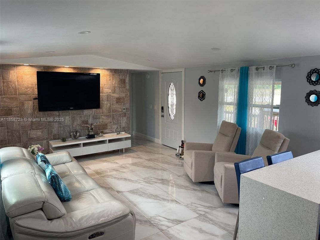 Interior, Living room, Marble, Recessed Lighting