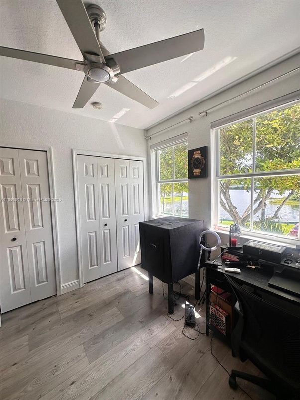 Home Office, Interior, Wood Texture Flooring