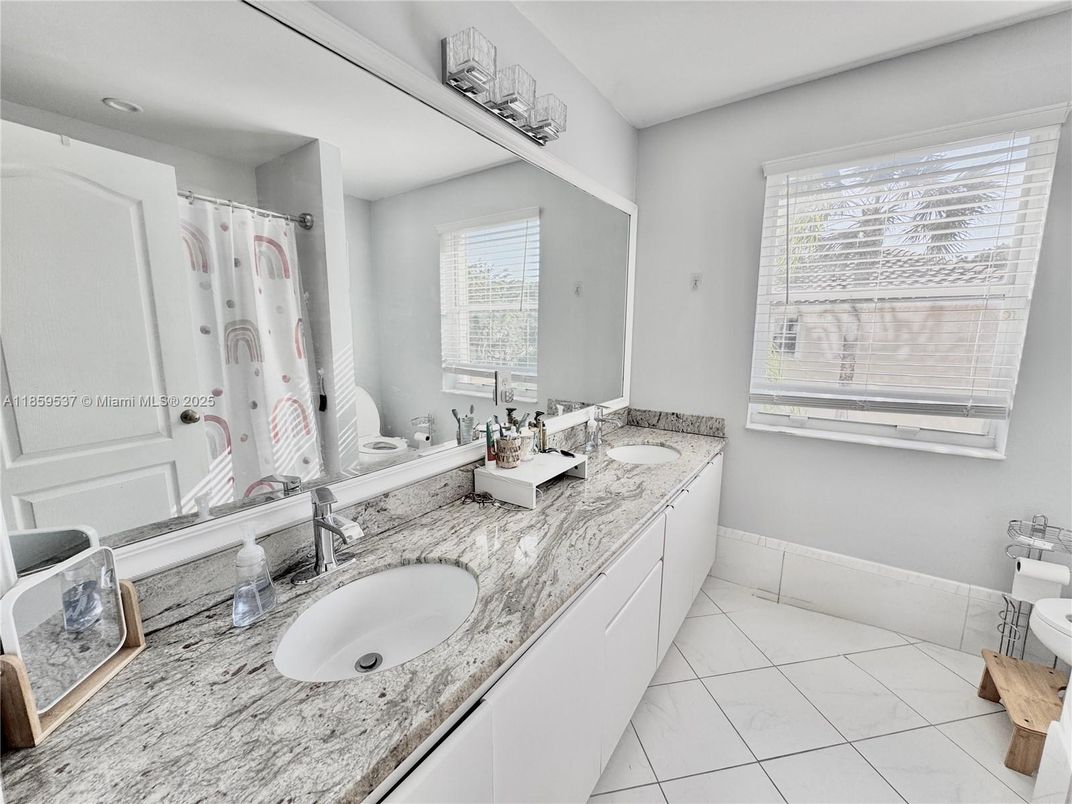 Bathroom, Dual Sink Vanities, Interior, Marble