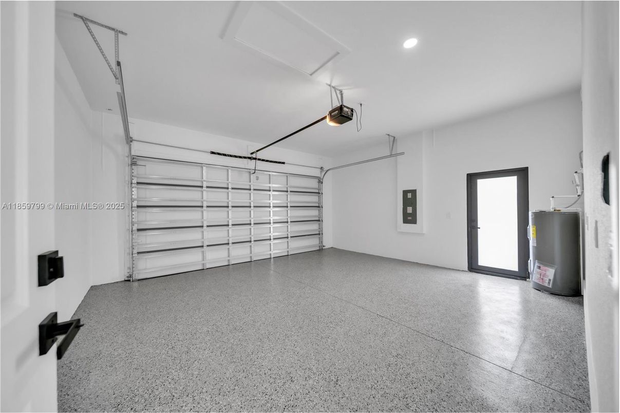 Garage, Interior, Recessed Lighting