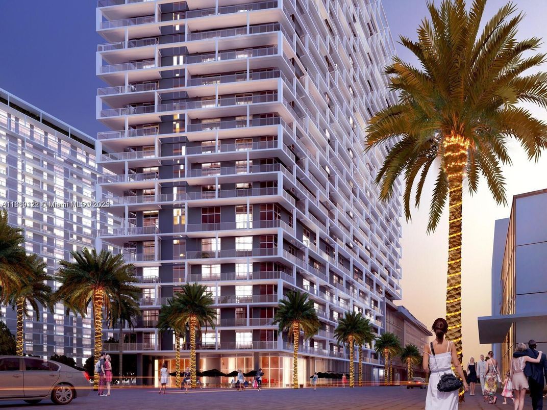 Exterior, Facade, Condo Building