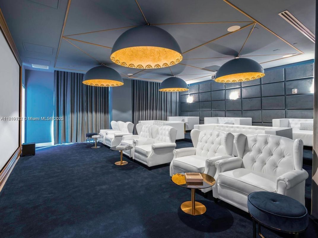 Interior, Projection Screen, Theatre Room