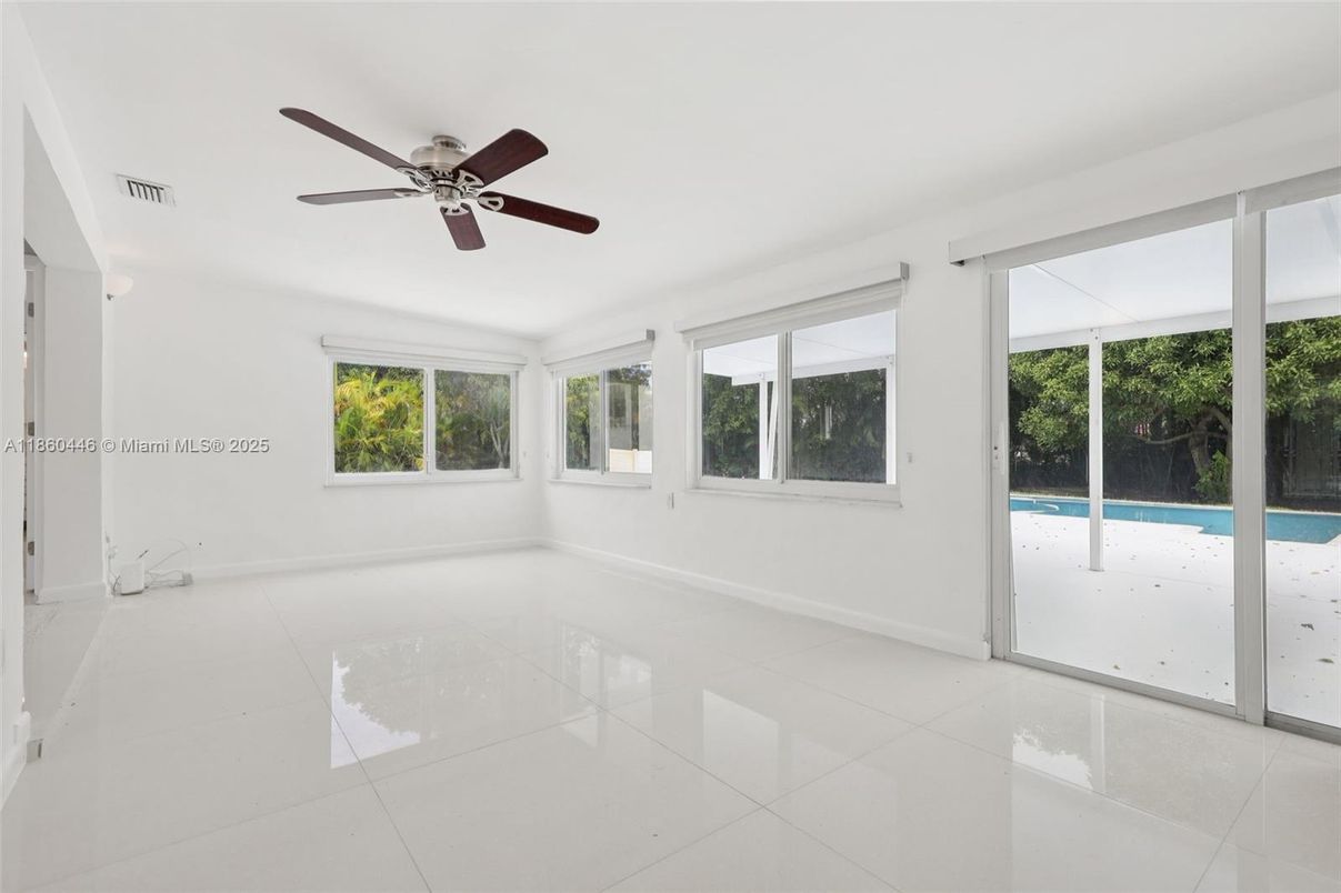 Empty room, Interior
