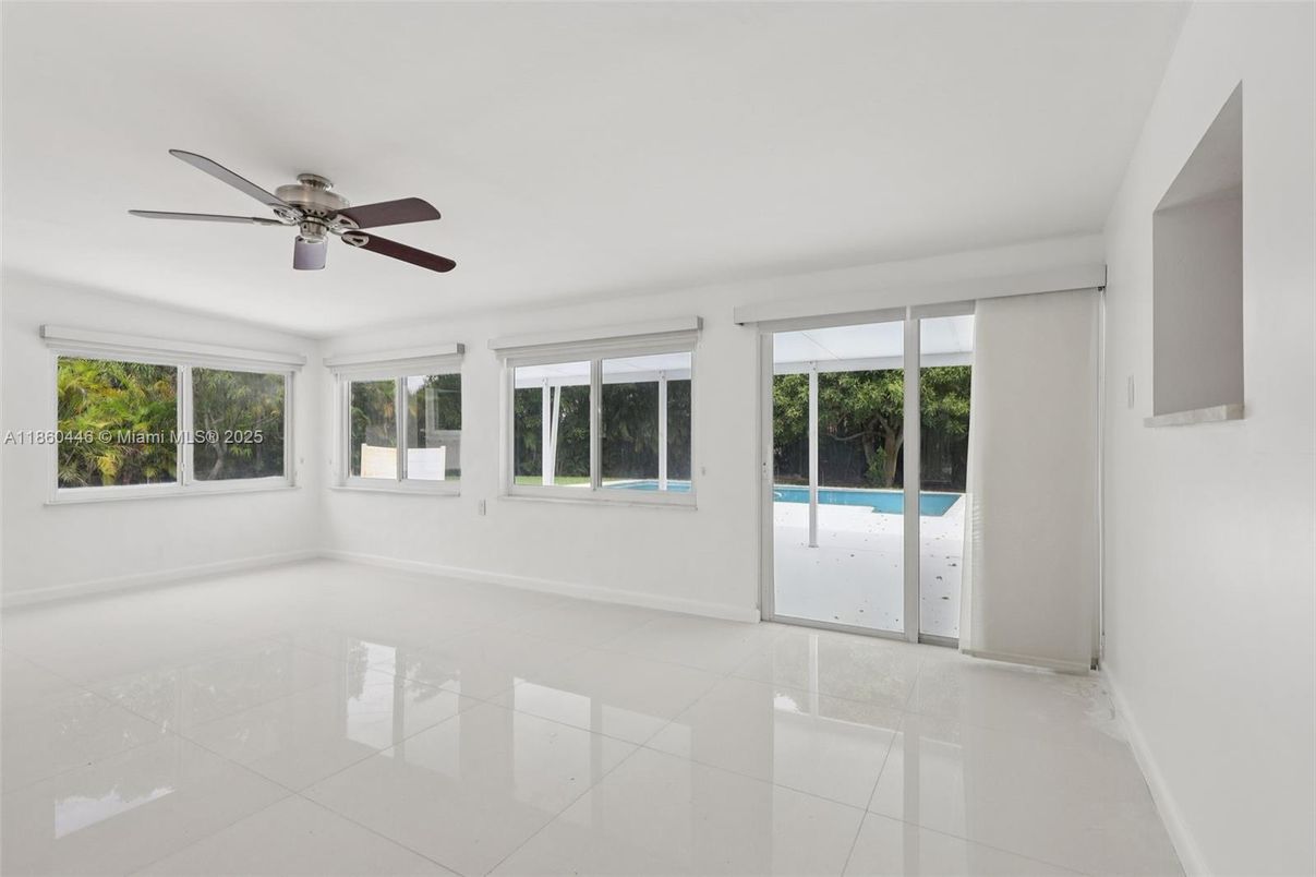 Empty room, Interior