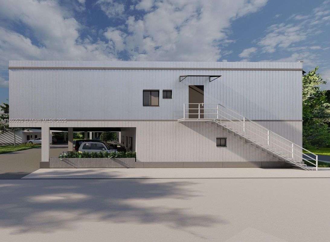 Exterior, Facade, Modern