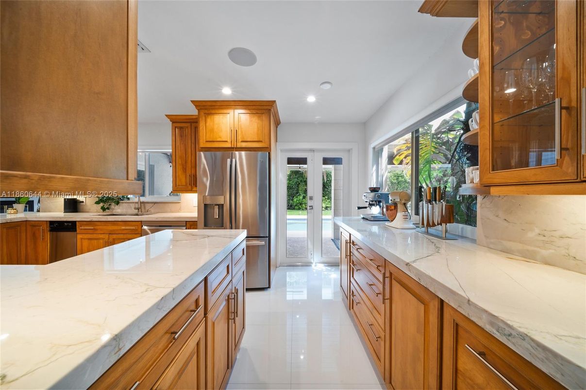 Interior, Kitchen, Recessed Lighting, Stainless Steel Appliances