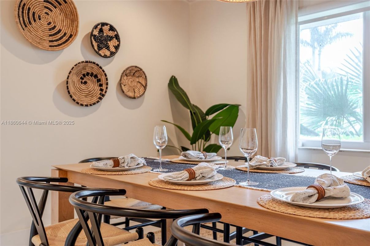 Dining room, Interior