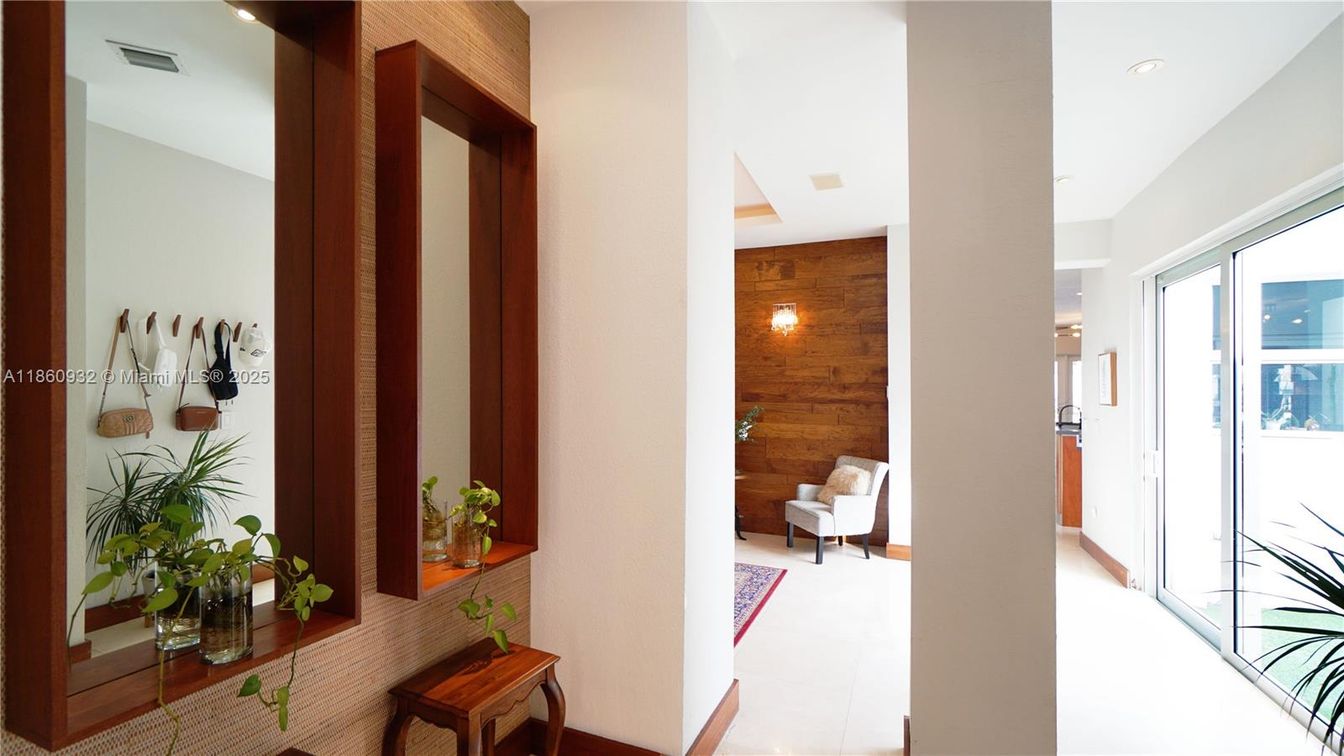Interior, Recessed Lighting, Wooden Walls