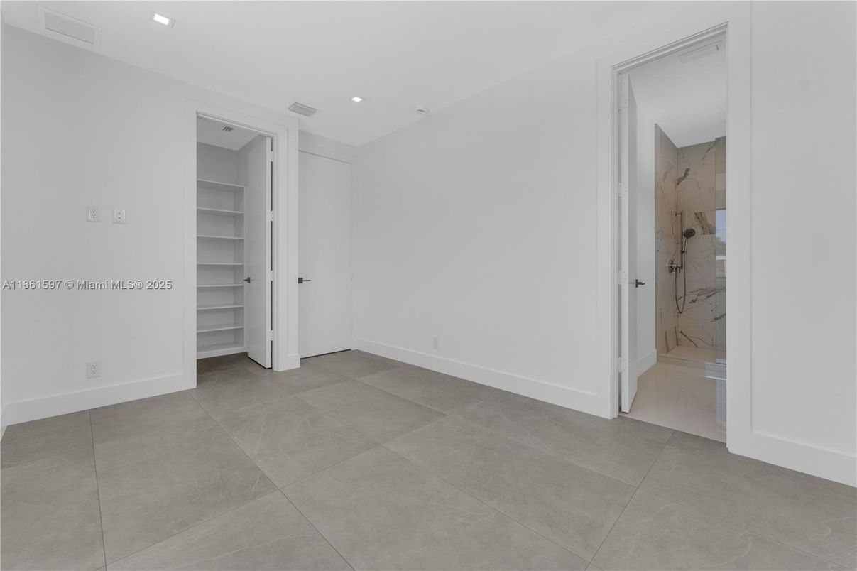 Bathroom, Empty room, Interior, Marble Walls, Recessed Lighting