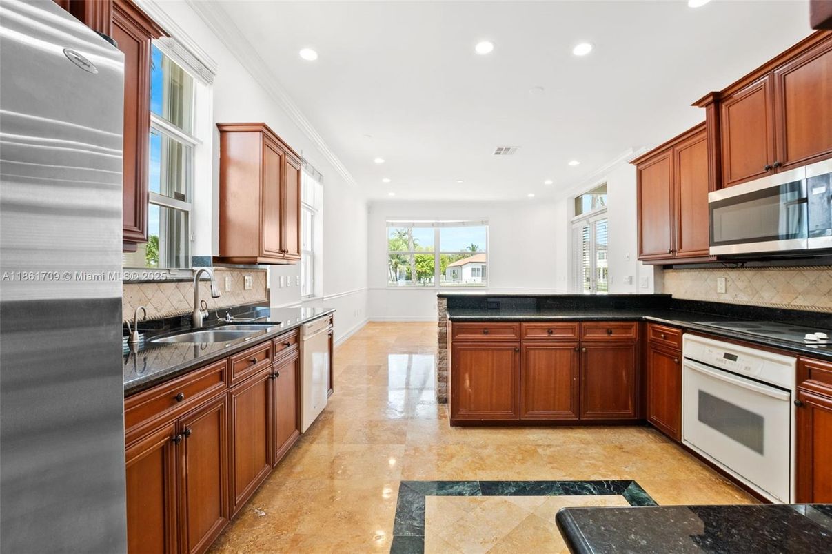 Interior, Kitchen, Recessed Lighting, Stainless Steel Appliances
