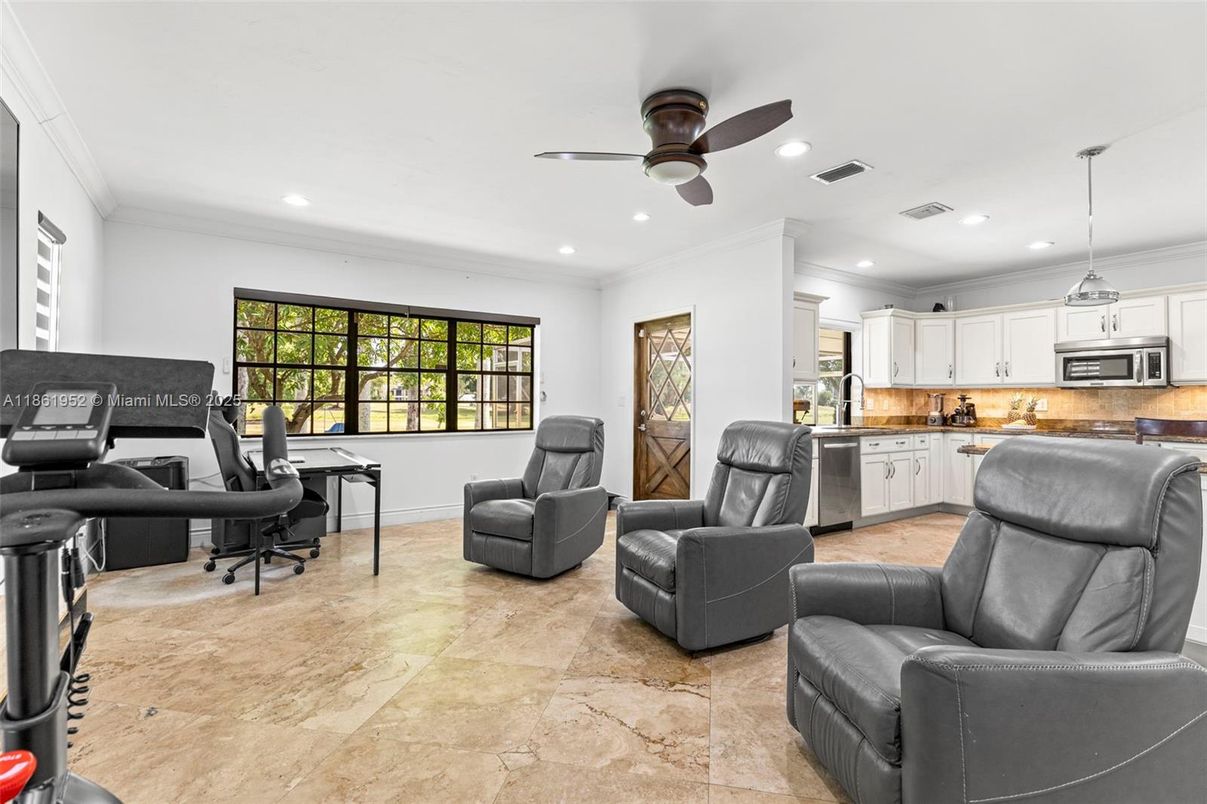 Home Office, Interior, Kitchen, Pendant Lights, Recessed Lighting