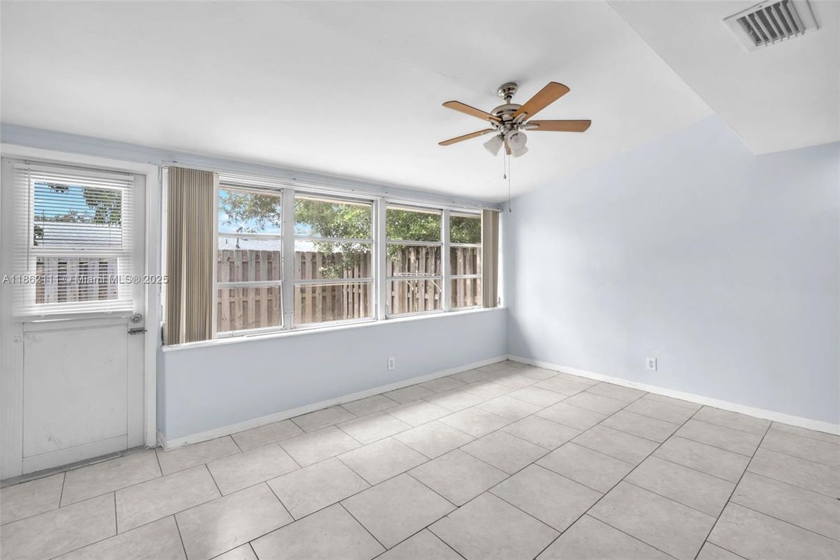 Empty room, Interior