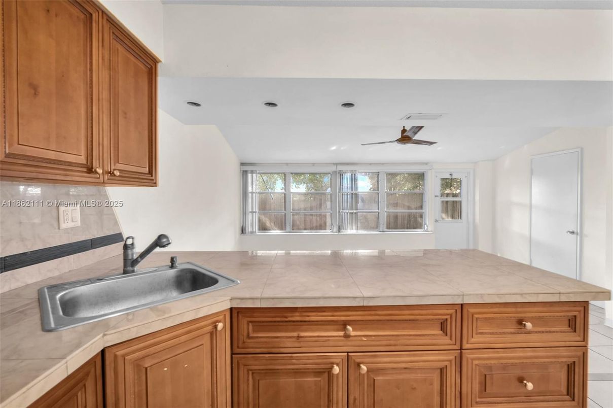 Interior, Kitchen, Tile Countertops