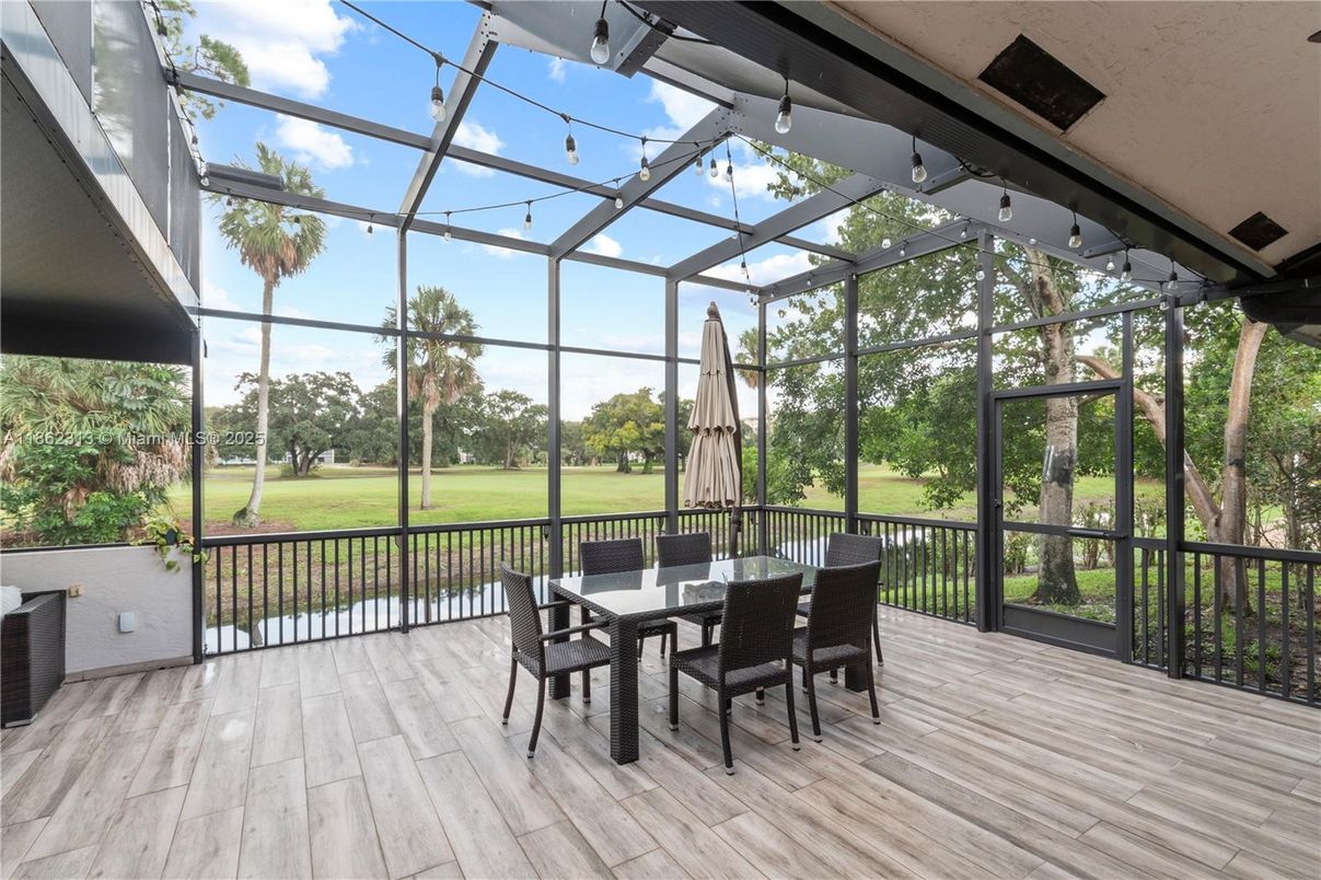 Glass Ceilings, Interior, Sun Room, Wood Texture Flooring
