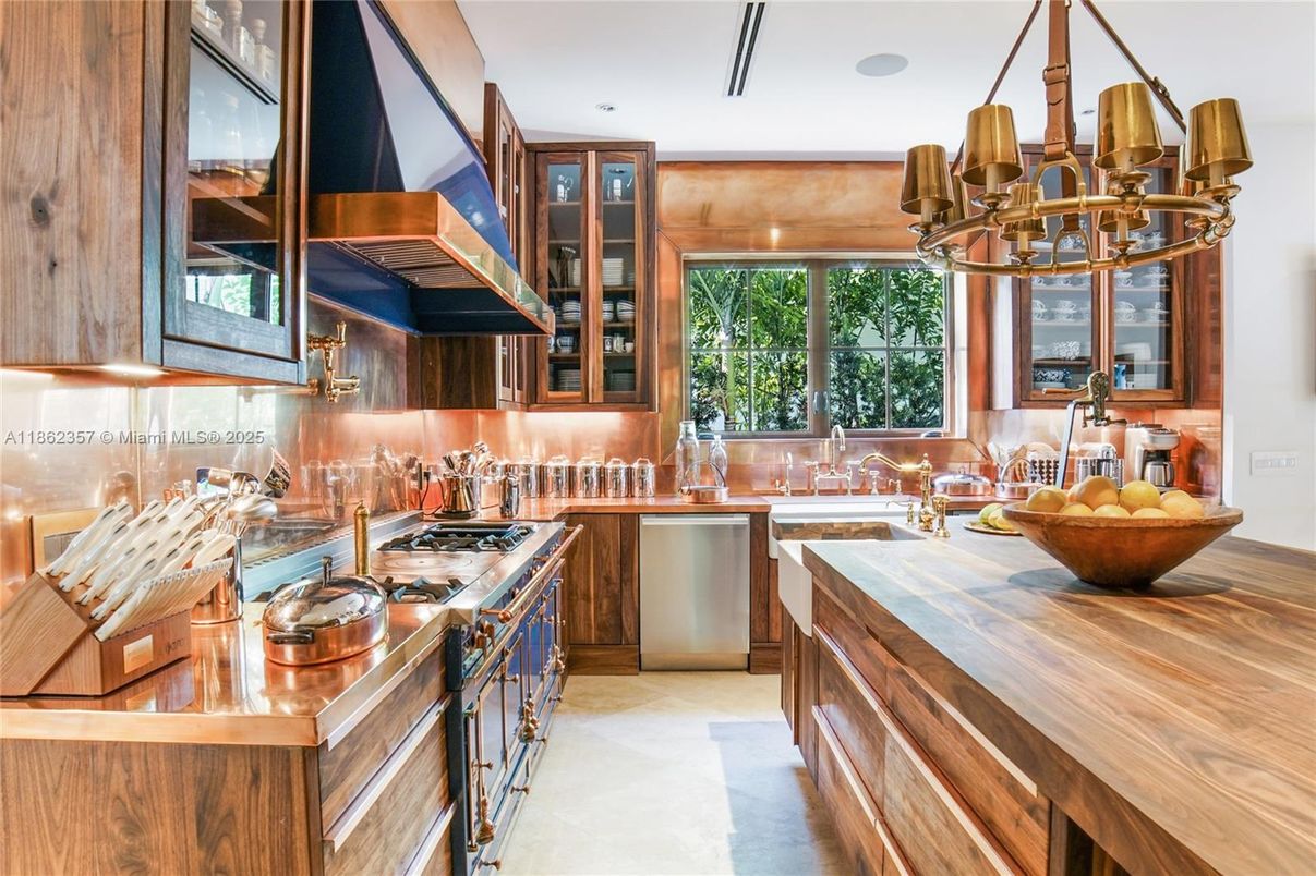 Chandelier, Interior, Kitchen, Recessed Lighting