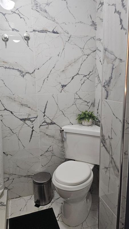 Bathroom, Interior, Marble Walls
