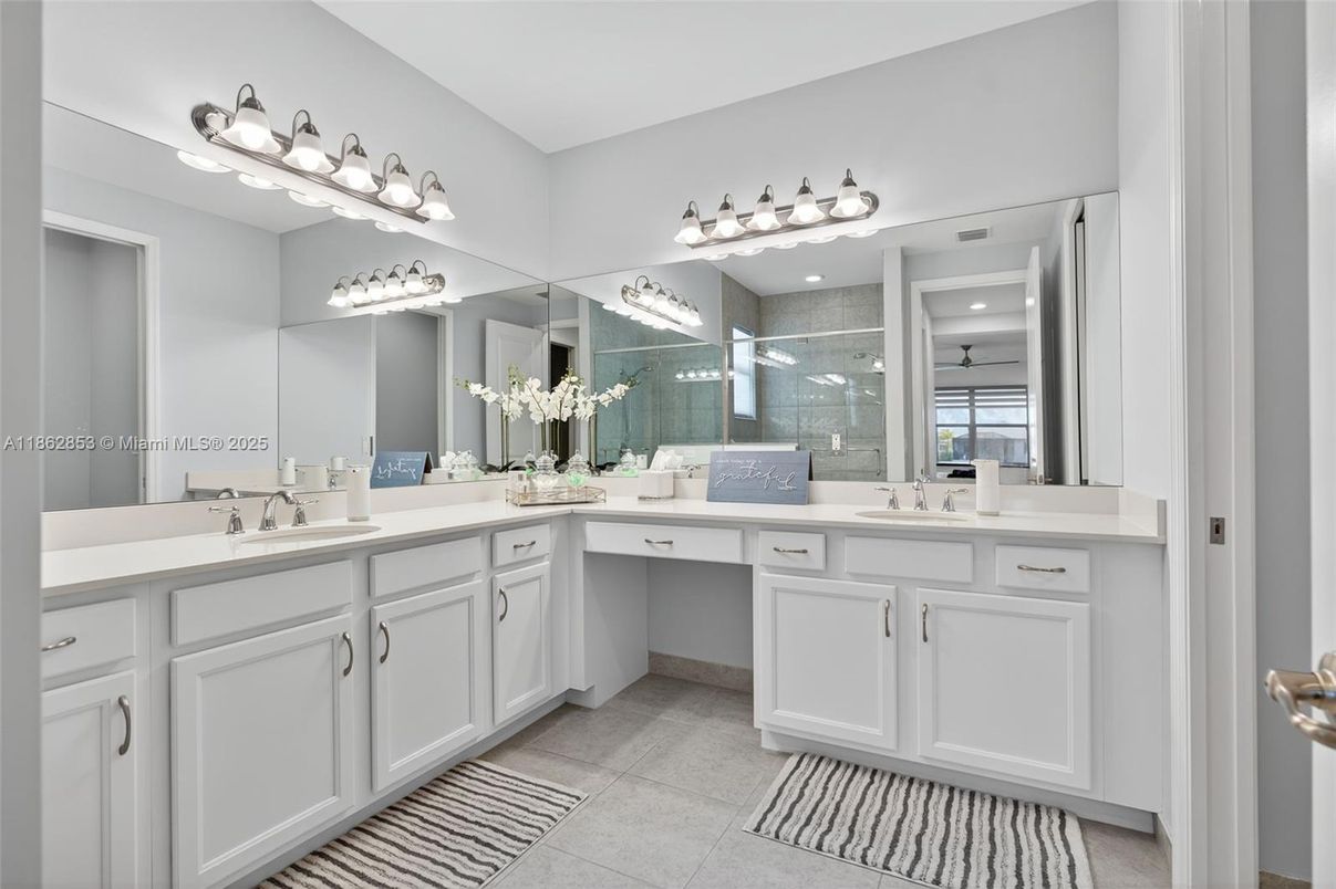 Bathroom, Dual Sink Vanities, Interior