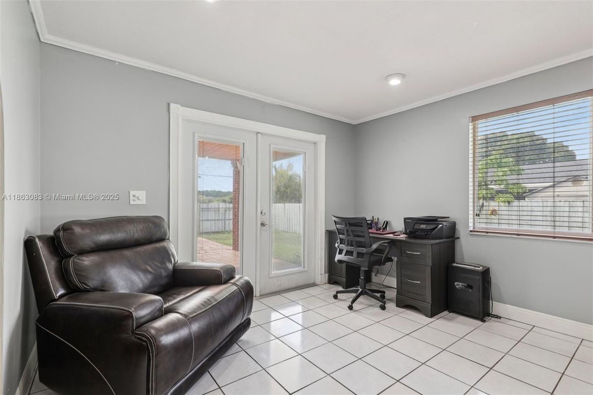 Home Office, Interior, Recessed Lighting