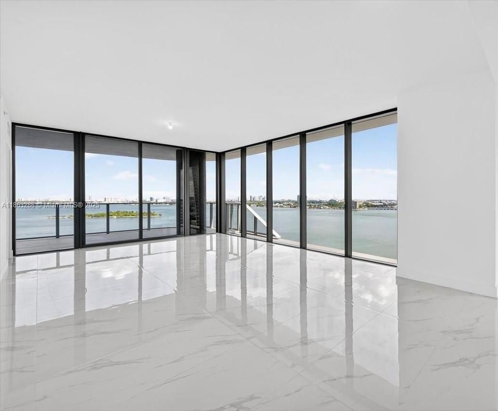 Empty room, Interior, Marble, Water