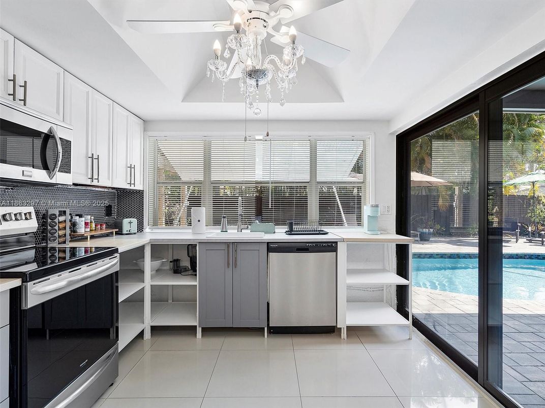 Interior, Kitchen, Stainless Steel Appliances