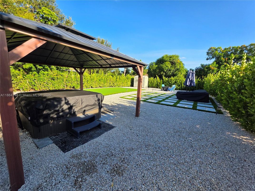 Backyard, Exterior, Hot Tub
