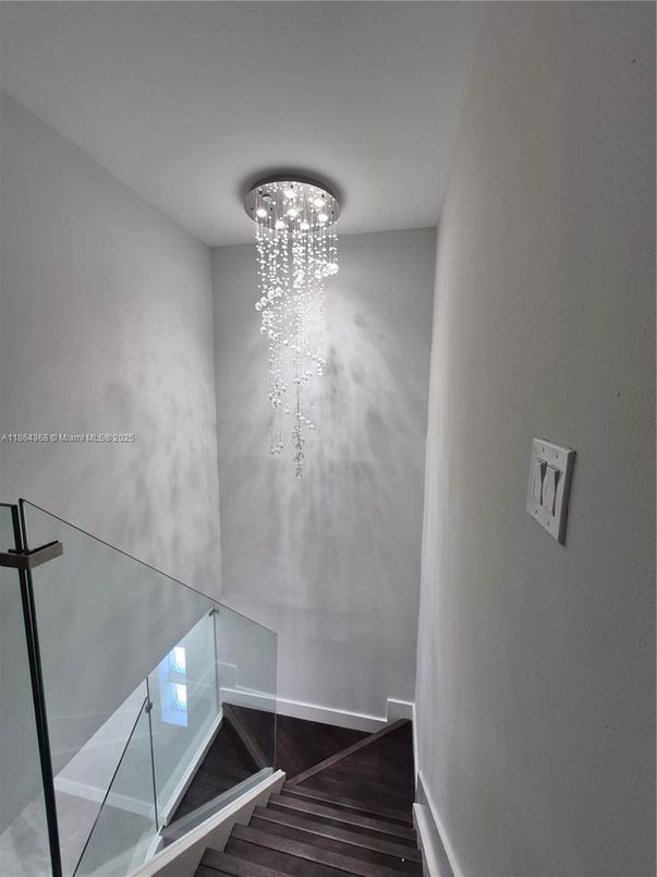 Chandelier, Interior, Wood Texture Flooring