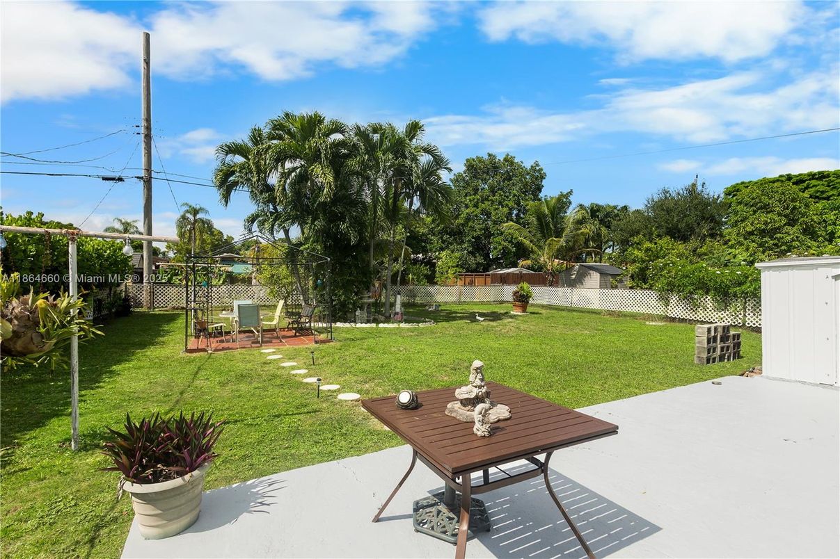 Backyard, Exterior