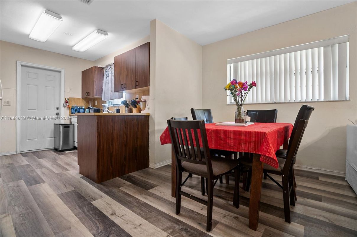Dining room, Interior, Kitchen, Wood Texture Flooring