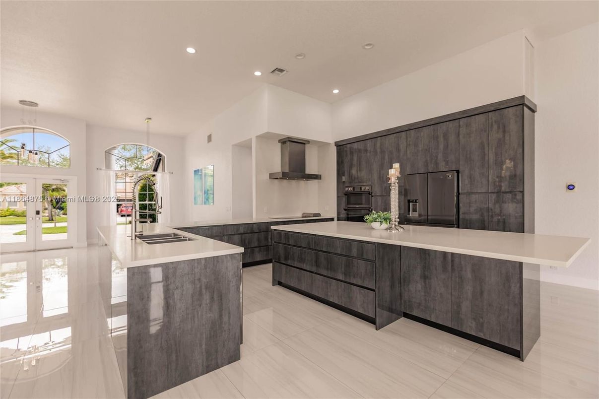 Interior, Kitchen, Pendant Lights, Recessed Lighting