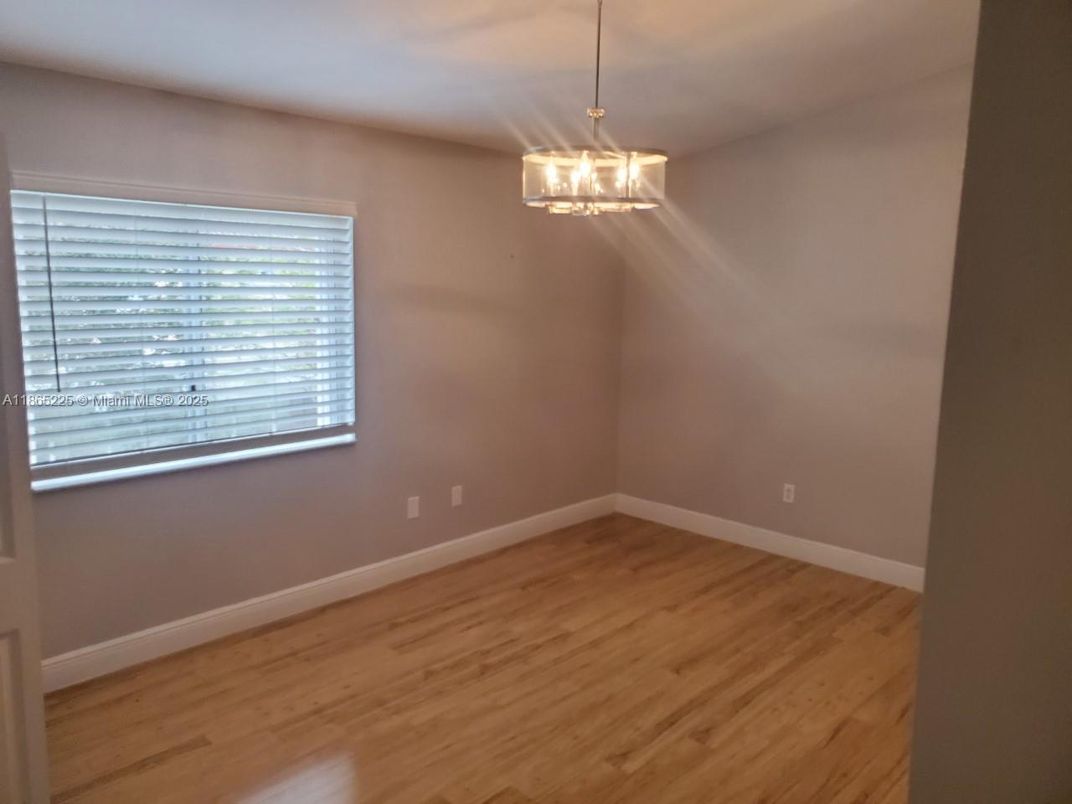 Empty room, Interior, Pendant Lights, Wood Texture Flooring