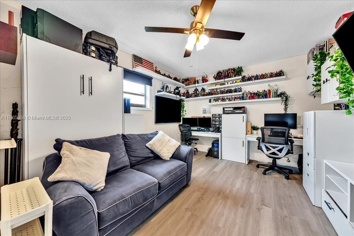 Home Office, Interior, Wood Texture Flooring