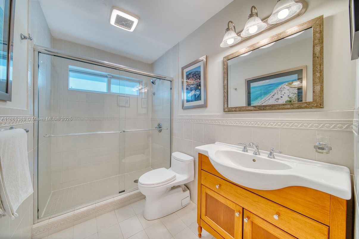 Bathroom, Glass Shower, Interior