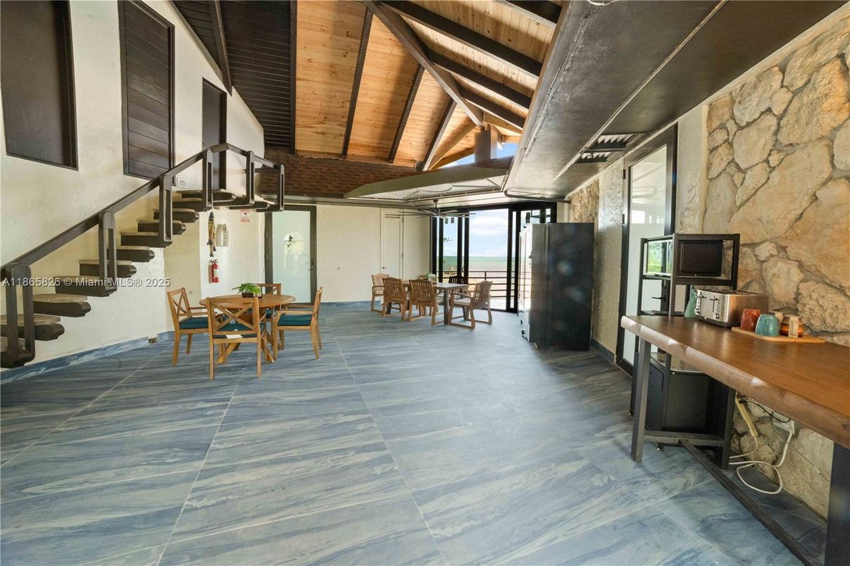 Dining room, Interior, Stone Walls, Wooden Beams, Wooden Ceilings