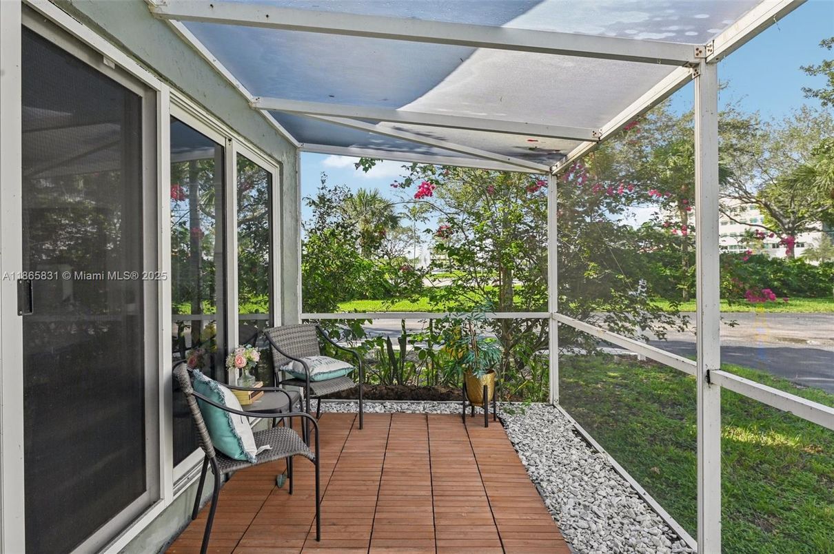 Interior, Sun Room