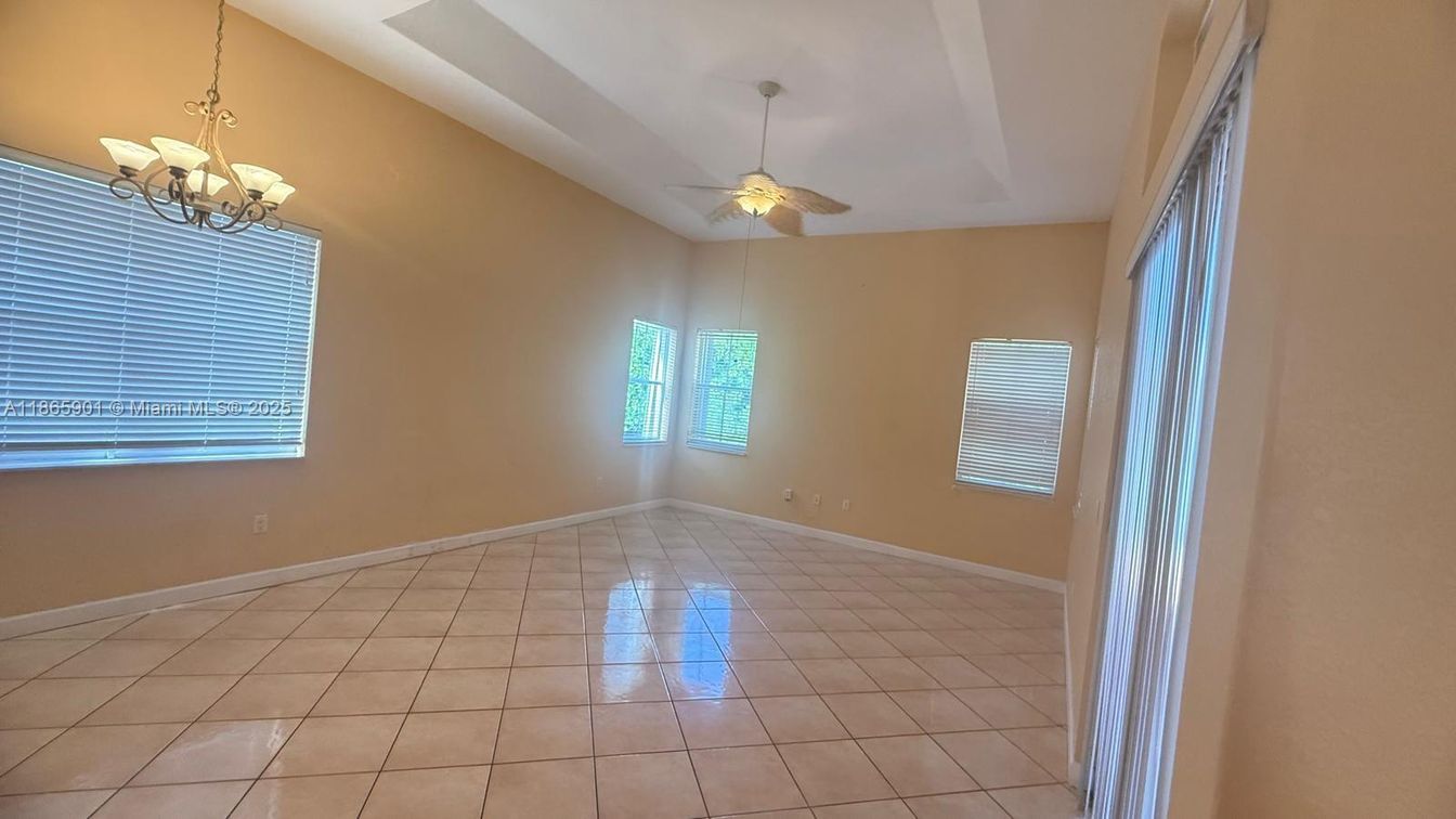 Chandelier, Empty room, Interior
