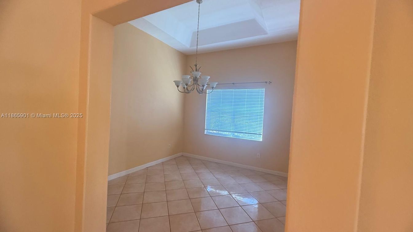 Chandelier, Empty room, Interior
