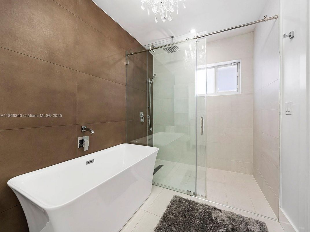 Bathroom, Free Standing Baths, Glass Shower, Interior