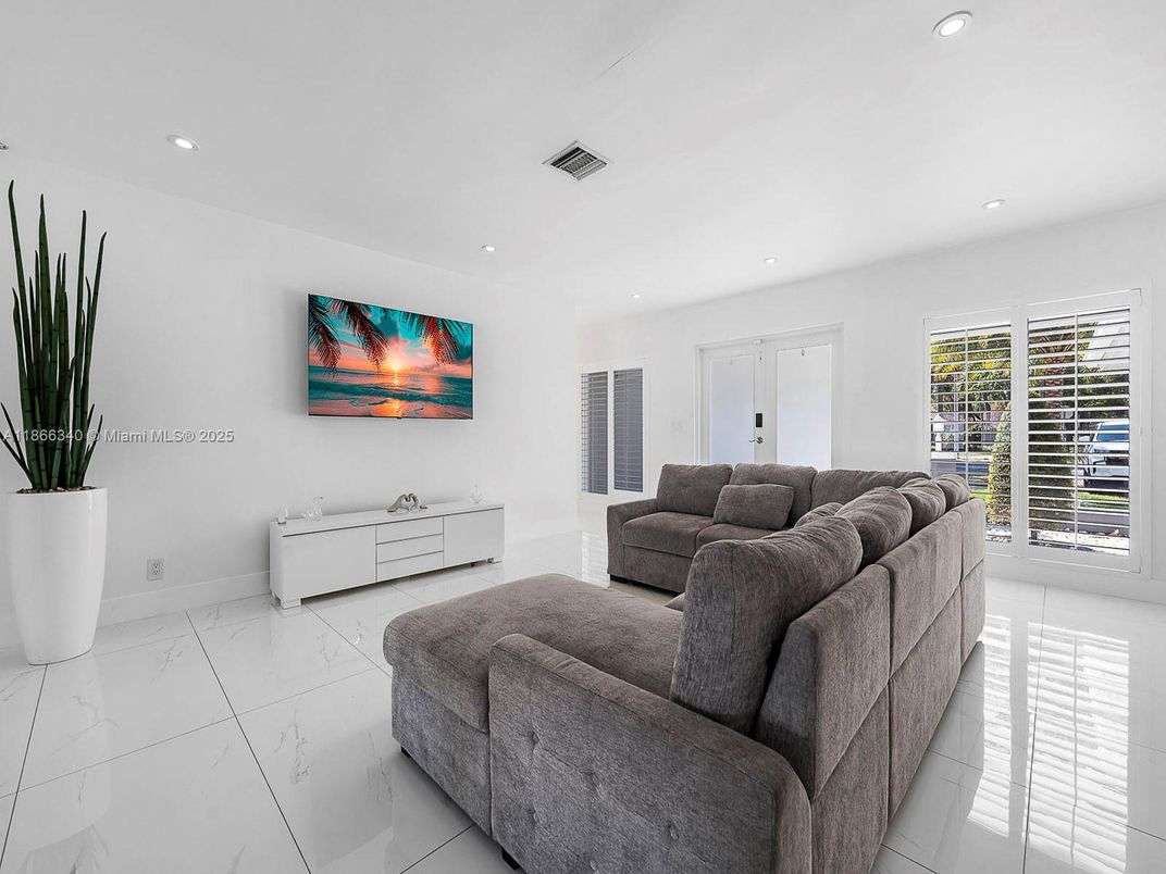 Interior, Living room, Marble, Recessed Lighting