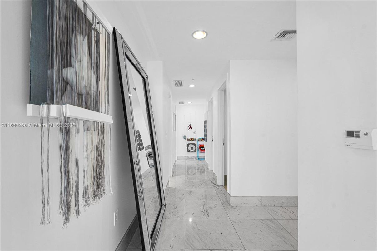 Interior, Marble, Recessed Lighting