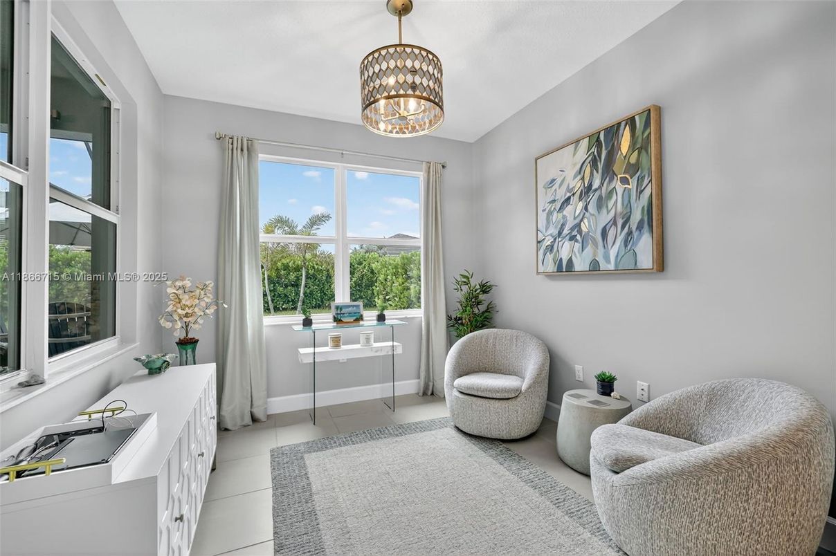 Home Office, Interior, Pendant Lights