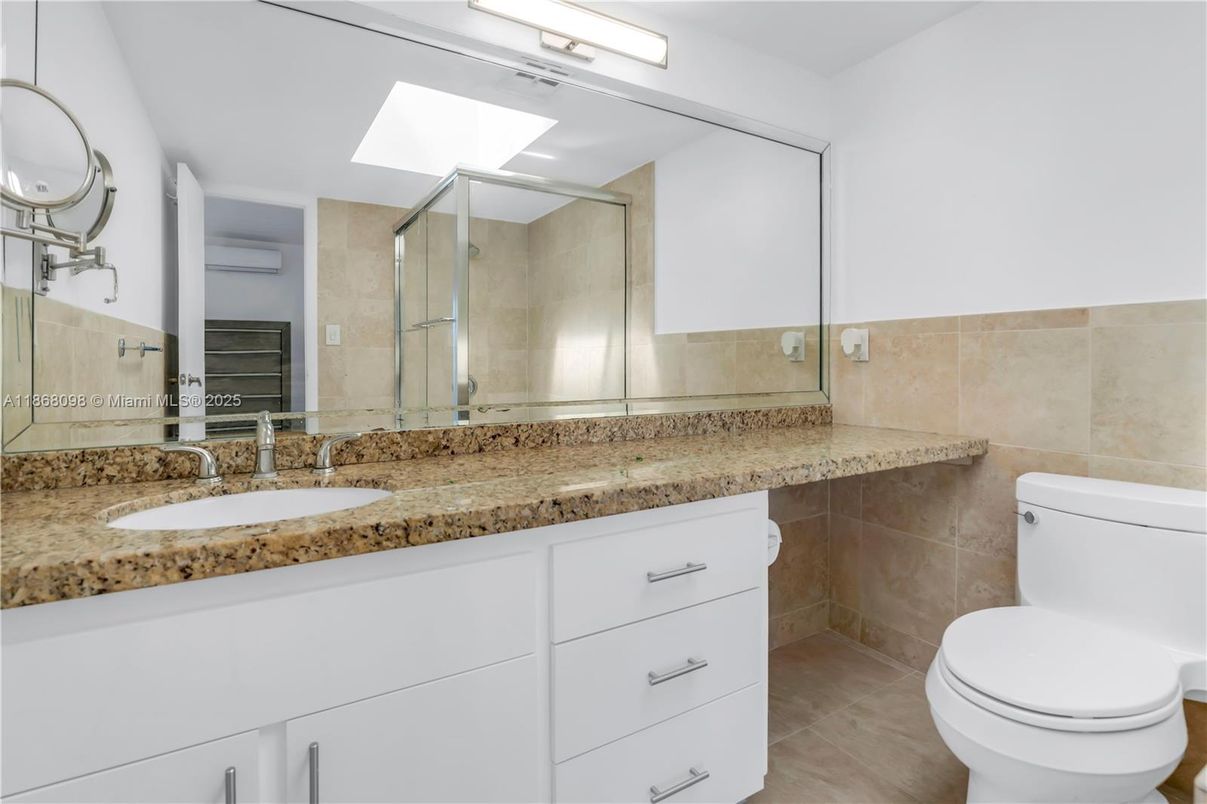 Bathroom, Dual Sink Vanities, Glass Shower, Interior