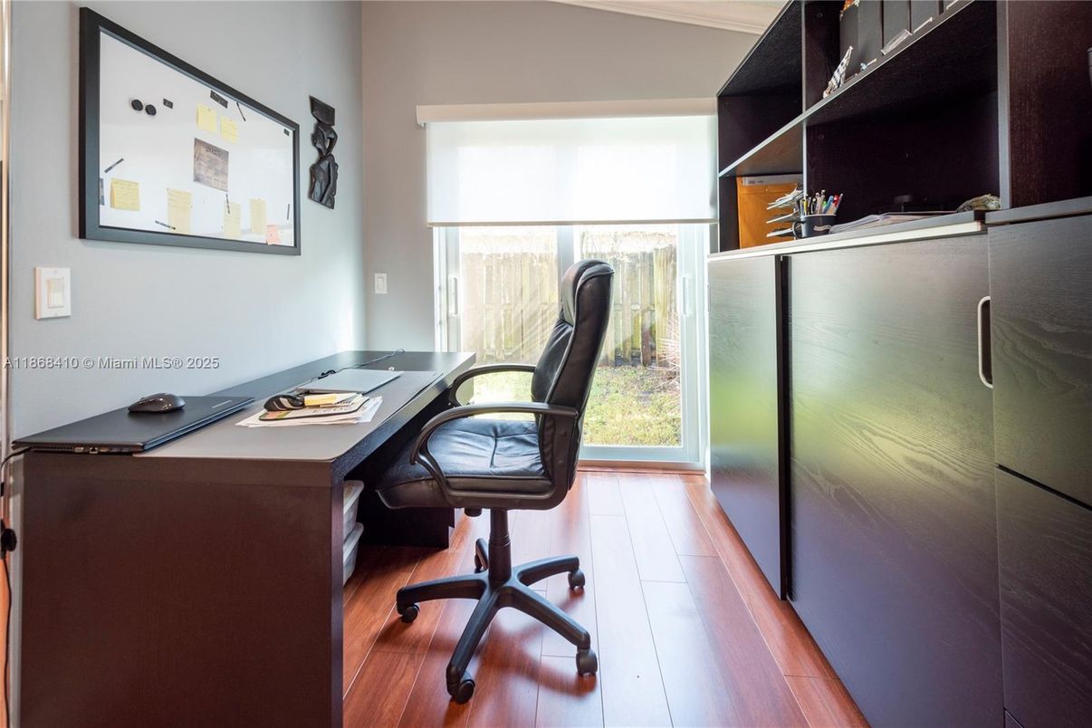 Home Office, Interior, Wood Texture Flooring