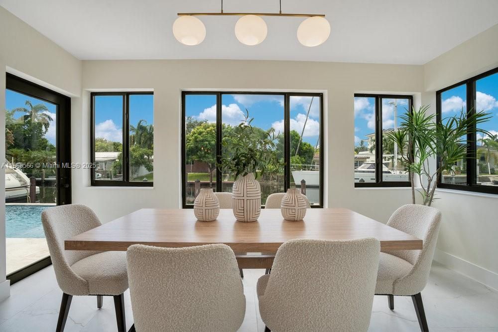 Dining room, Interior