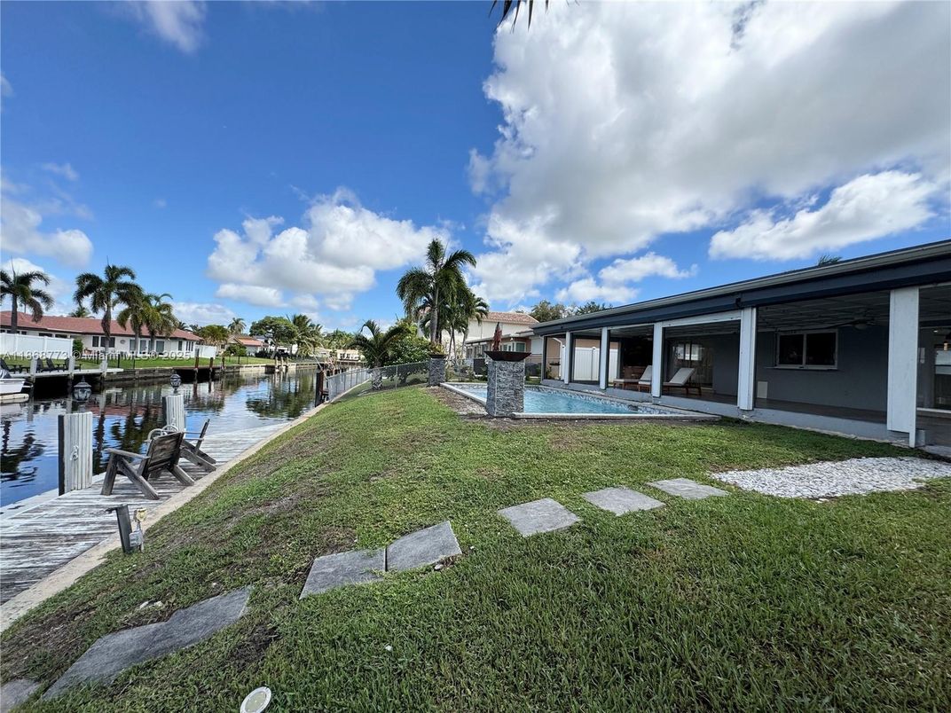 Backyard, Exterior, Pool, Water
