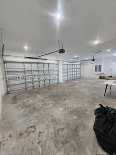 Garage, Interior, Recessed Lighting