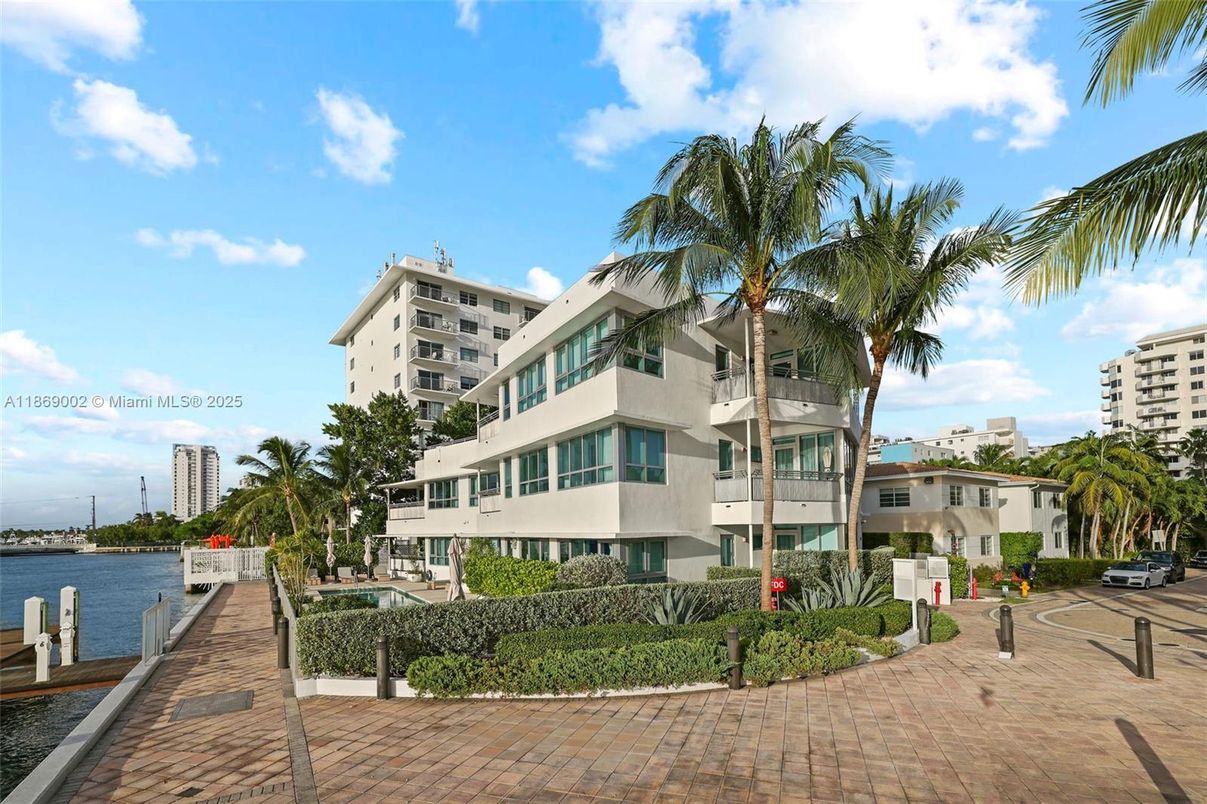 Exterior, Facade, Water, Condo Building