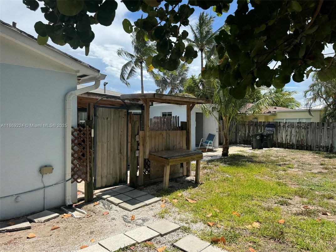 Backyard, Exterior