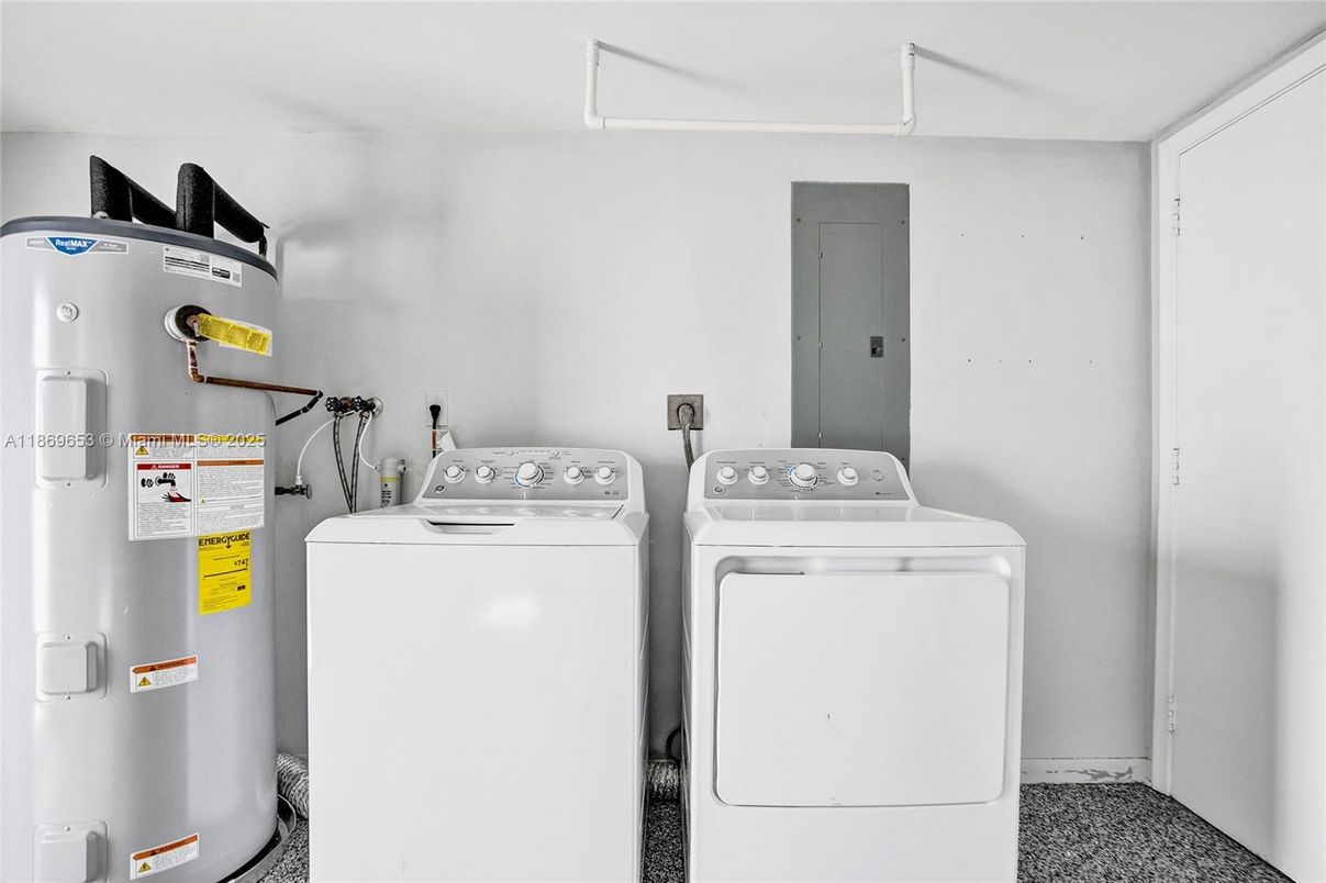 Interior, Utility Closets, Washer