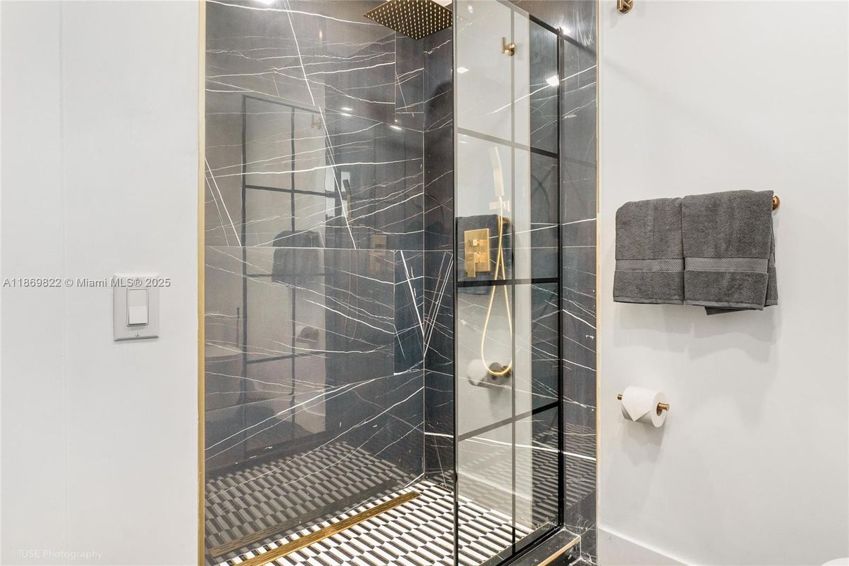 Bathroom, Glass Shower, Interior