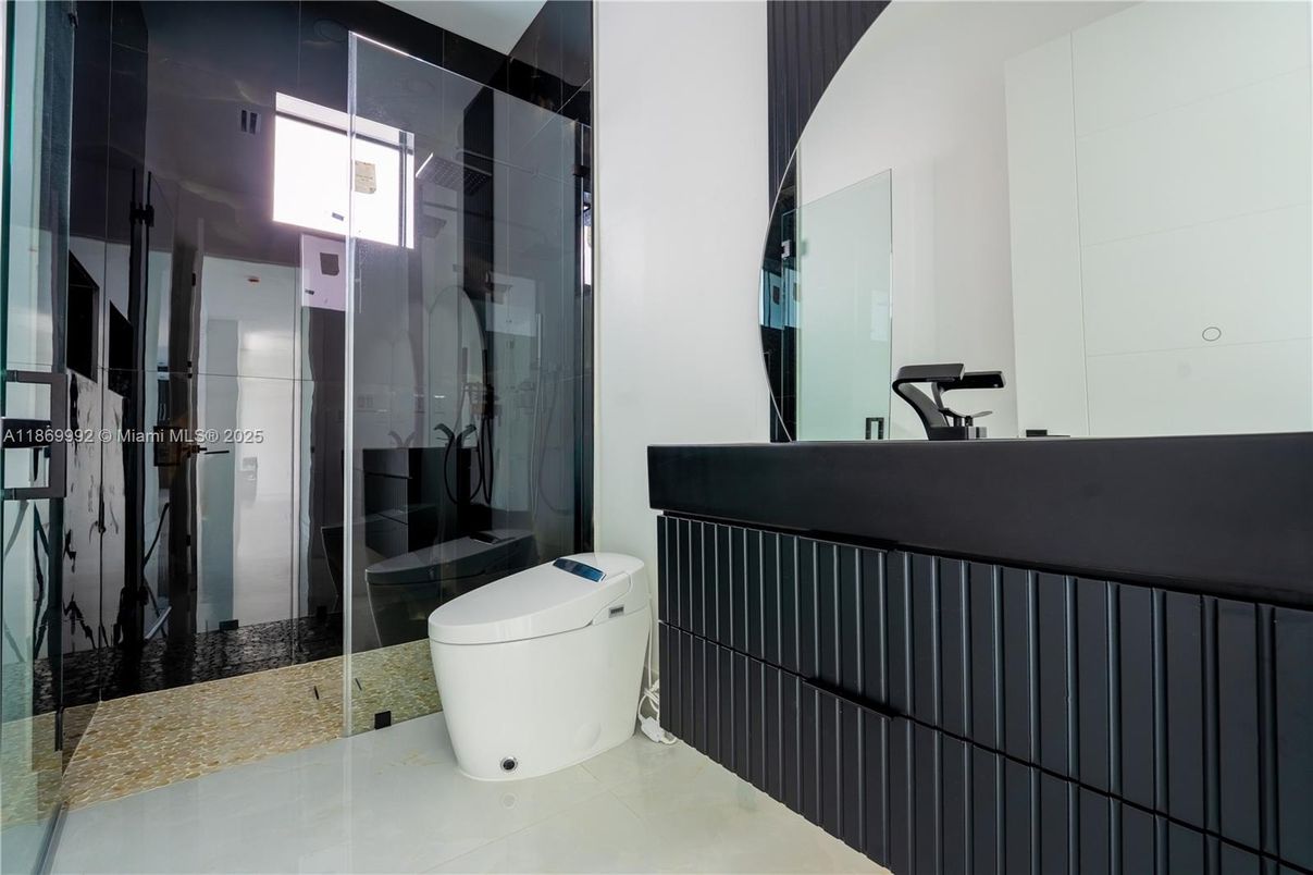 Bathroom, Glass Shower, Interior